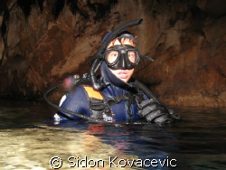 cave on island zviriovik (korcula) by Sidon Kovacevic 